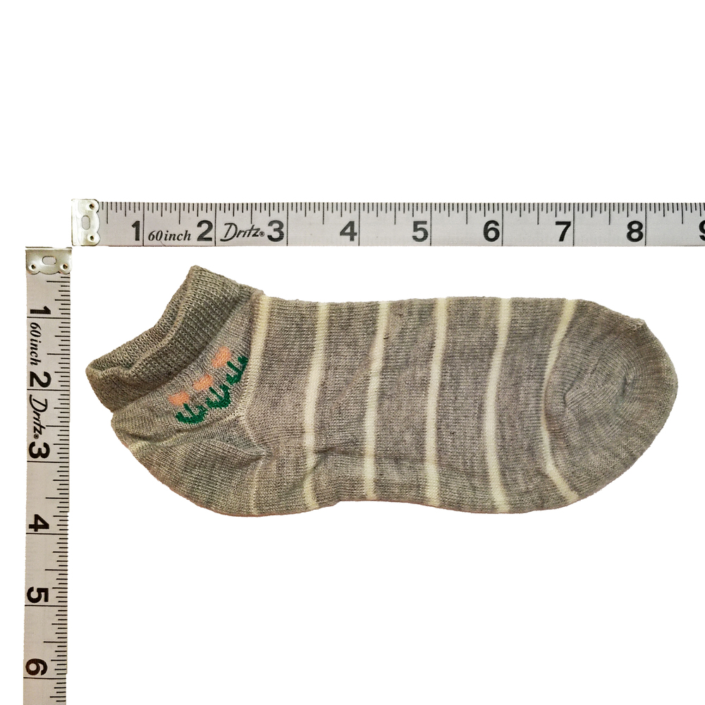 5 Pairs Tutuanna Socks - Gray Tulip